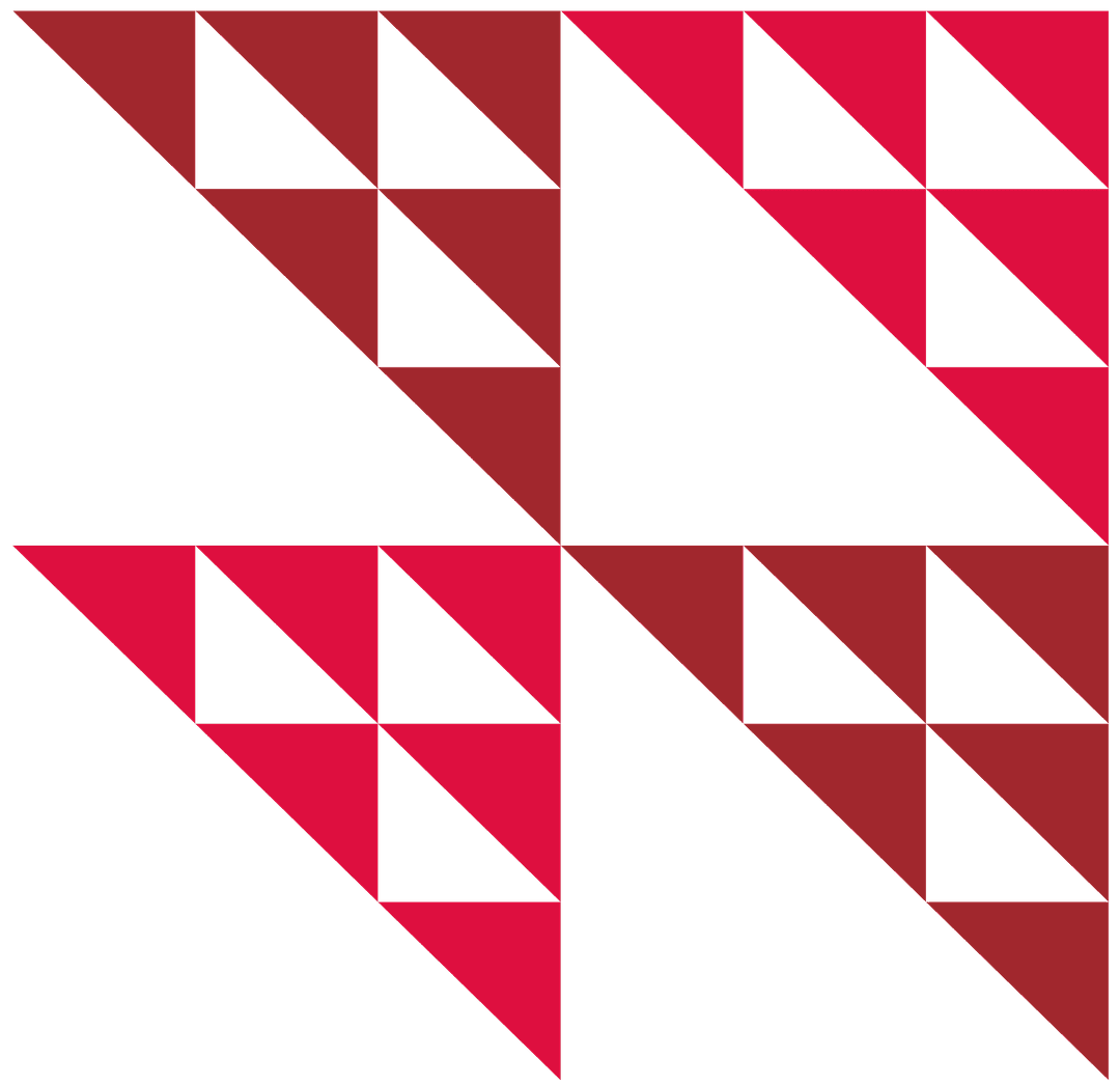 Triangle pattern Triangle pattern