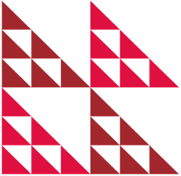 Triangle pattern Triangle pattern