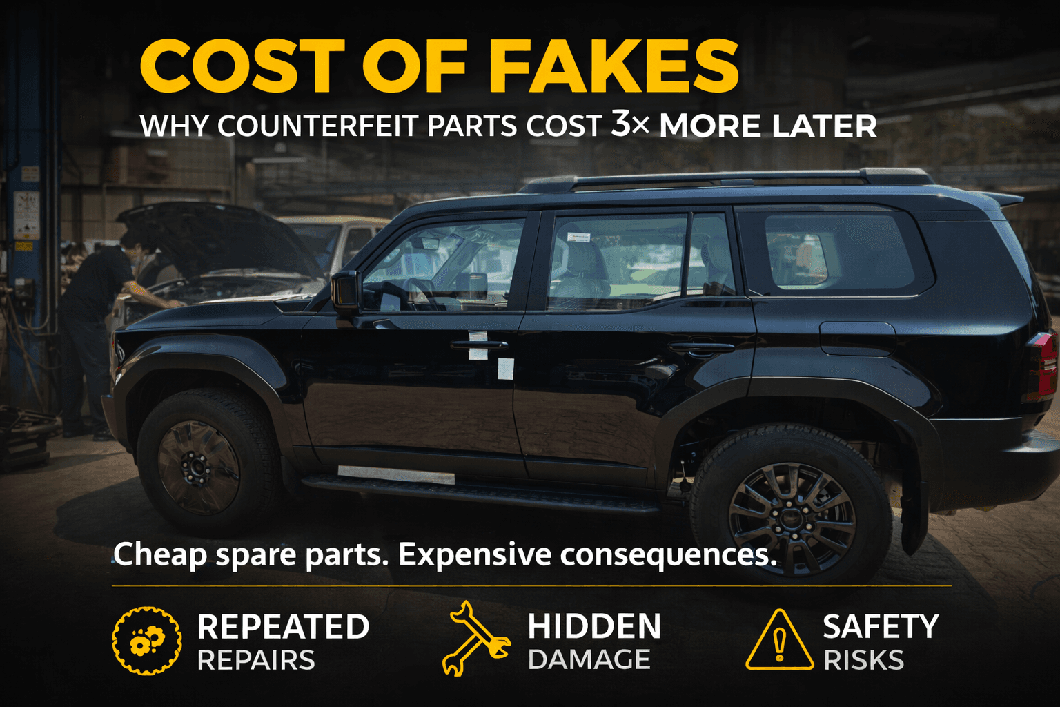 Cost of Fakes: Why Counterfeit Parts Cost 3× More Later Cost of Fakes: Why Counterfeit Parts Cost 3× More Later